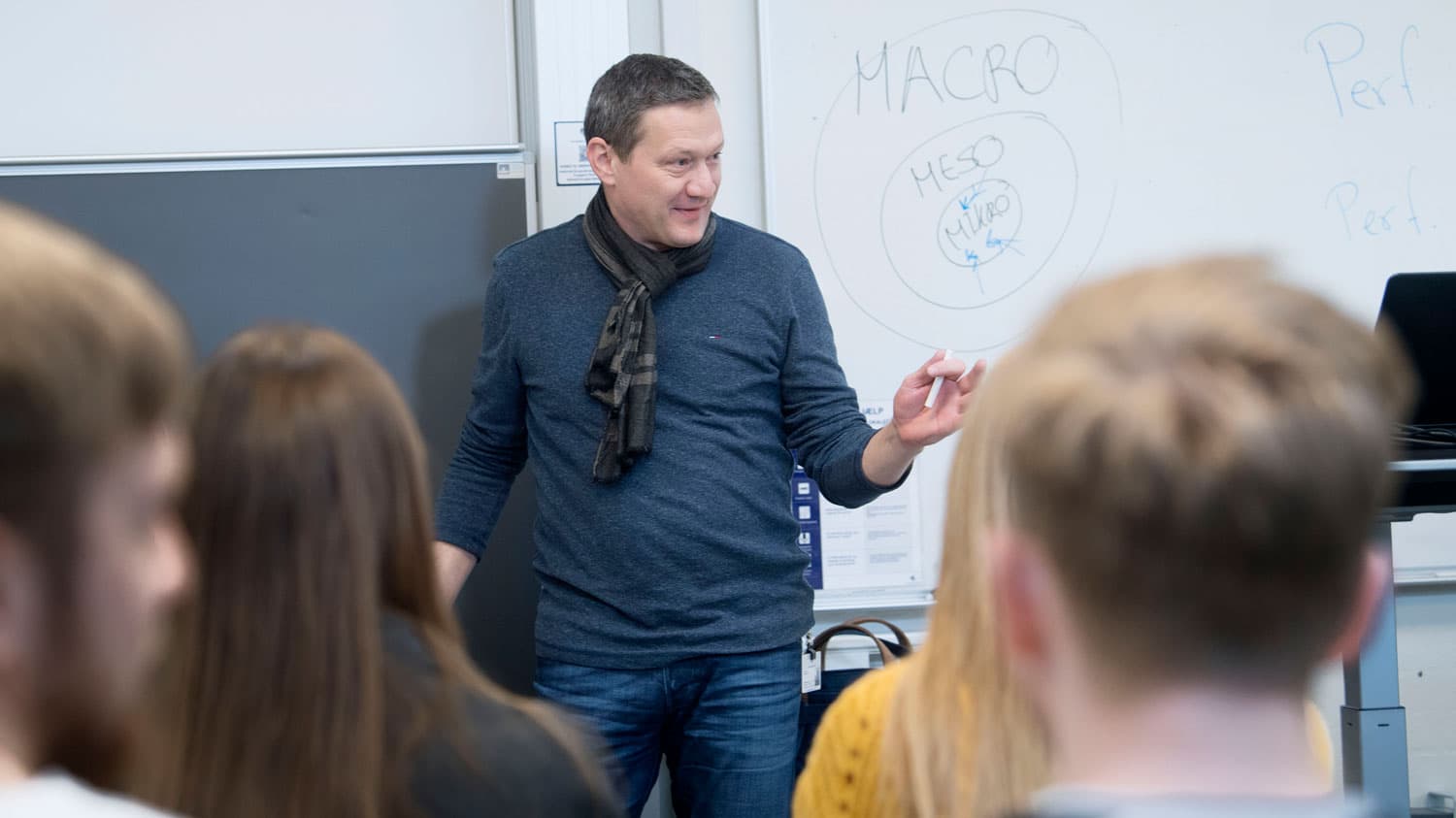 Forsker på AAU Business School. Foto: Per Bille