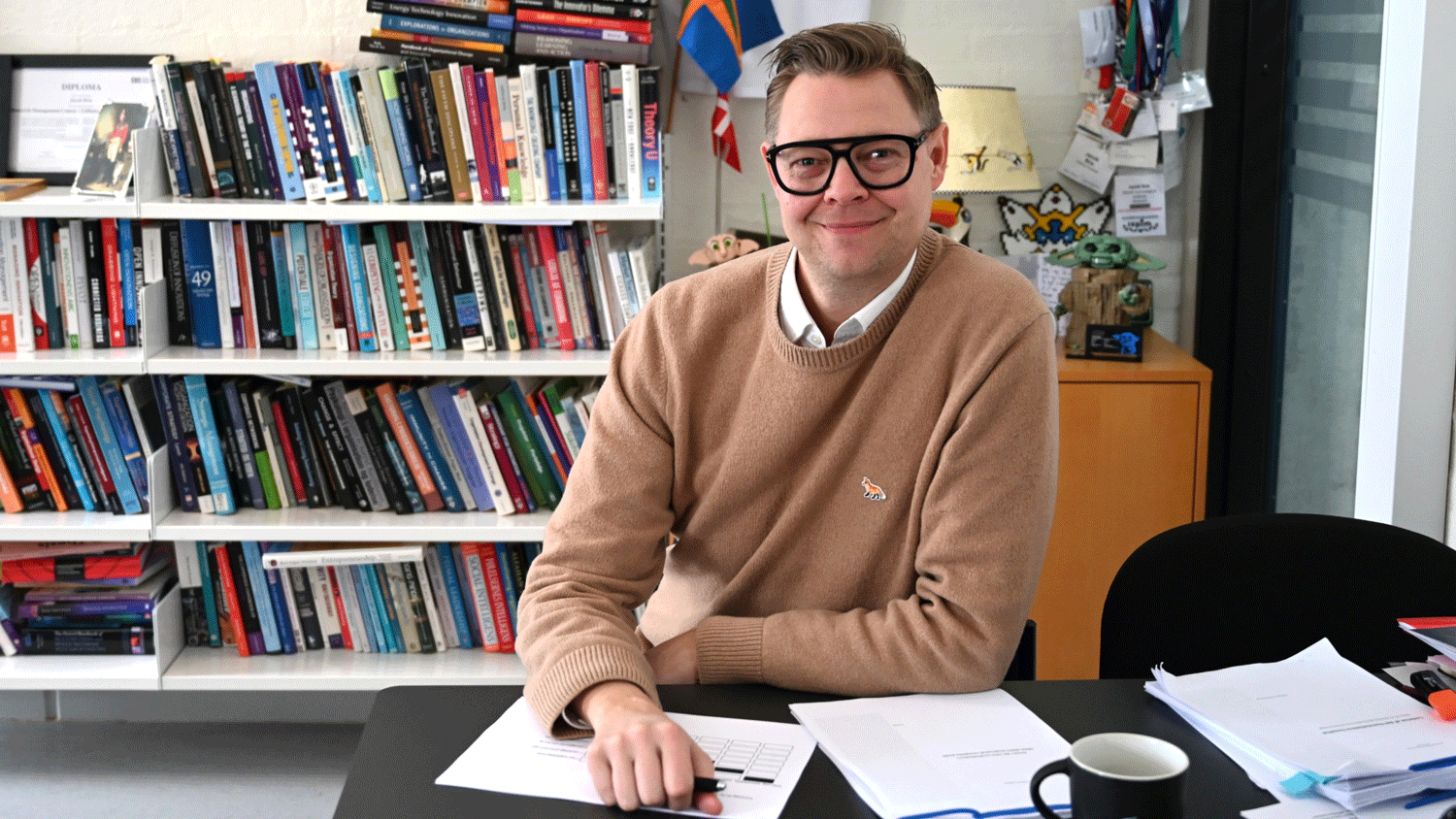 Professor Jacob Brix is new head of Aalborg University's Master of Business Administration (MBA) programme. Photo: Louise Karin Hansen